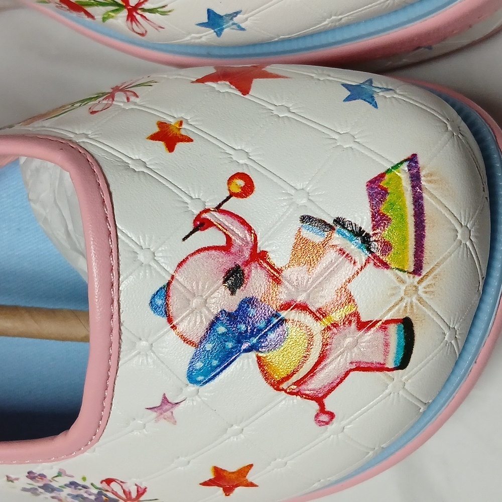 Hot Chocolate Design Chocolaticas Kitschy Blanket Platform Mary Janes RARE Sz 7 - Picture 3 of 16